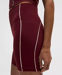 Wunder Train No-Line Piped High-Rise Short 6"