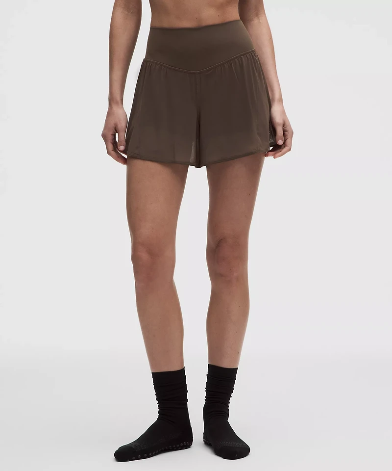 Nulu and Mesh High-Rise Studio Short 3.5"