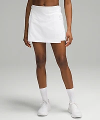 Wrap-Front Mid-Rise Golf Skirt | Women's Skirts