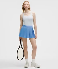 Varsity High-Rise Pleated Tennis Skirt | Women's Skirts