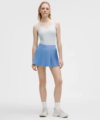 Varsity High-Rise Pleated Tennis Skirt | Women's Skirts