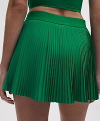 Varsity High-Rise Pleated Tennis Skirt | Women's Skirts
