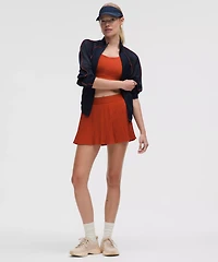 Varsity High-Rise Pleated Tennis Skirt | Women's Skirts