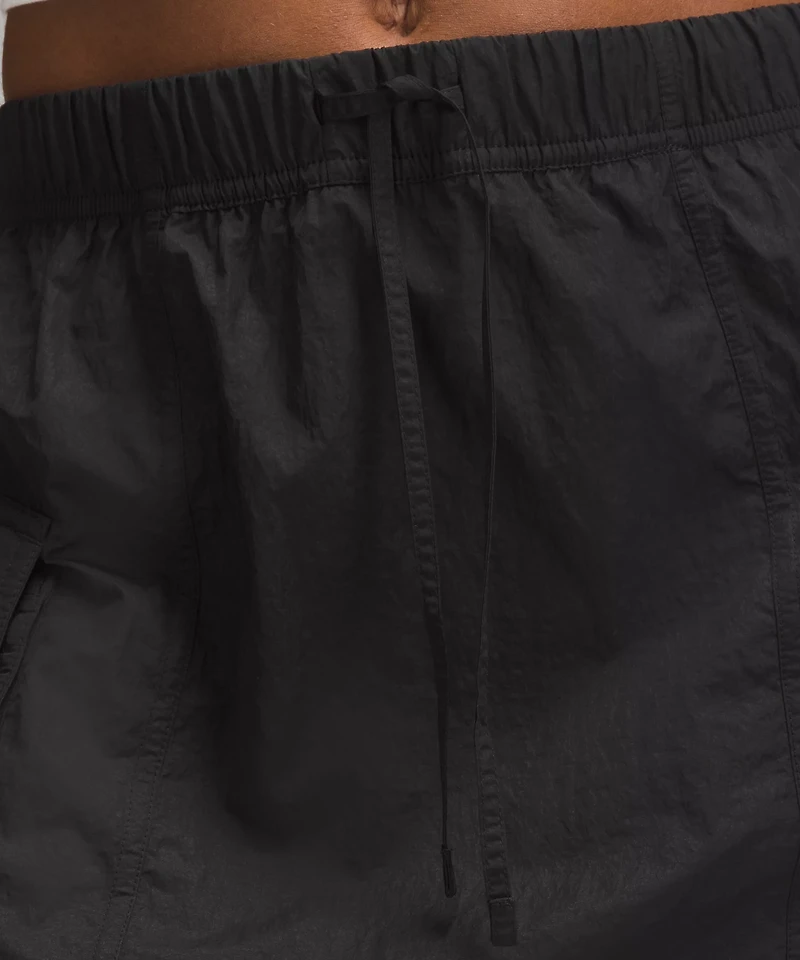 Nylon Cargo Mini Skirt | Women's Skirts