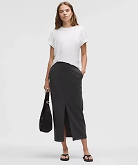 Pique Maxi Skirt | Women's Skirts
