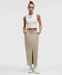 Pique Maxi Skirt | Women's Skirts