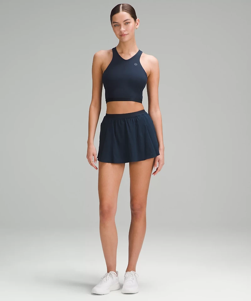 Narrow Waistband Tennis Skirt