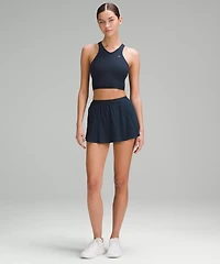 Narrow Waistband Tennis Skirt