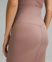 Nulu Slim-Fit High-Rise Midi Skirt