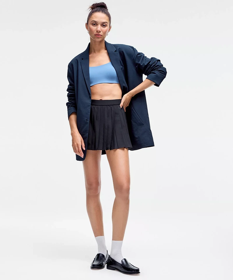 High-Rise Pleated Tennis Skirt | Women's Skirts