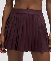 High-Rise Pleated Tennis Skirt | Women's Skirts