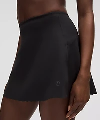 Scallop-Hem High-Rise Tennis Skirt | Women's Skirts
