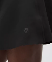 Scallop-Hem High-Rise Tennis Skirt | Women's Skirts