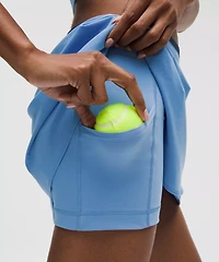 Wrap-Front Mid-Rise Tennis Skirt | Women's Skirts