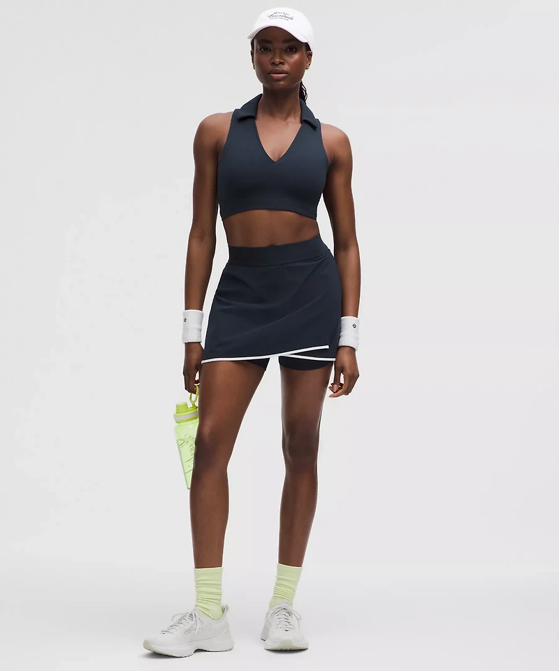 Lightweight Wrap-Front Tennis Skirt | Women's Skirts