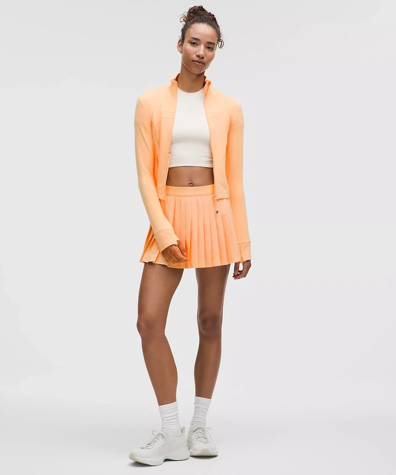 High-Rise Pleated Tennis Skirt | Women's Skirts