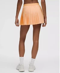High-Rise Pleated Tennis Skirt | Women's Skirts