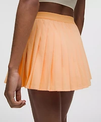 High-Rise Pleated Tennis Skirt | Women's Skirts