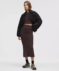 Nulu Slim-Fit High-Rise Maxi Skirt | Women's Skirts