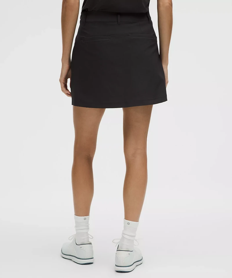 Stretch Twill Front Pleat Golf Skirt | Women's Skirts