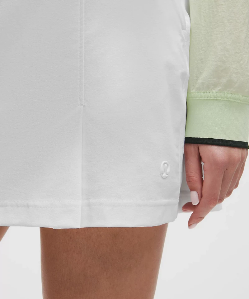 Stretch Twill Front Pleat Golf Skirt | Women's Skirts