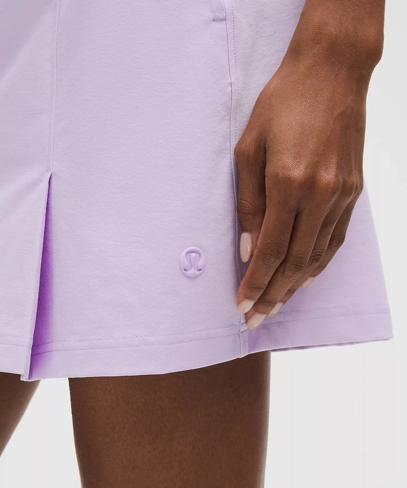 Stretch Twill Front Pleat Golf Skirt | Women's Skirts