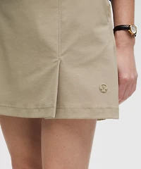 Stretch Twill Front Pleat Golf Skirt | Women's Skirts