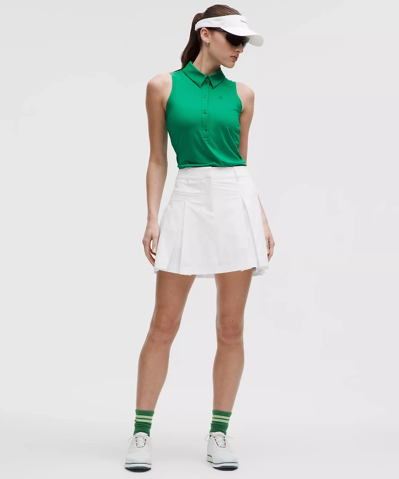 Box-Pleat High-Rise Golf Skirt | Women's Skirts