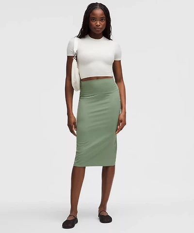Nulu Slim-Fit High-Rise Midi Skirt | Women's Skirts