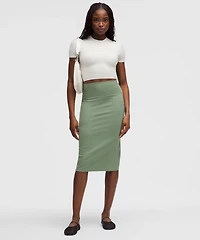 Nulu Slim-Fit High-Rise Midi Skirt | Women's Skirts