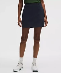 Stretch Twill Front Pleat Golf Skirt