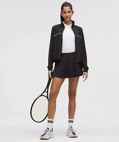 Varsity High-Rise Pleated Tennis Skirt | Women's Skirts