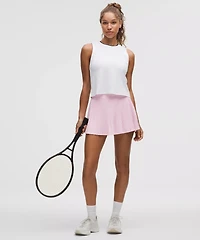 Varsity High-Rise Pleated Tennis Skirt | Women's Skirts