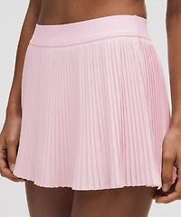 Varsity High-Rise Pleated Tennis Skirt | Women's Skirts