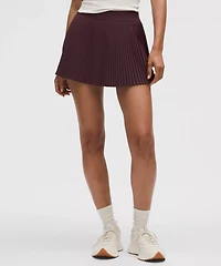 Varsity High-Rise Pleated Tennis Skirt | Women's Skirts
