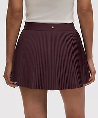 Varsity High-Rise Pleated Tennis Skirt | Women's Skirts