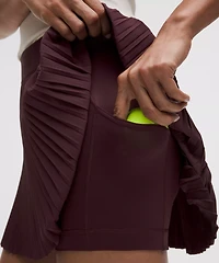 Varsity High-Rise Pleated Tennis Skirt | Women's Skirts