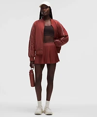 Varsity High-Rise Pleated Tennis Skirt | Women's Skirts