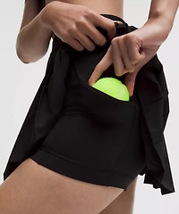 High-Rise Pleated Tennis Skirt