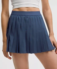 High-Rise Pleated Tennis Skirt