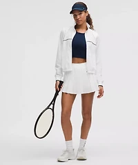 High-Rise Pleated Tennis Skirt
