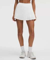 High-Rise Pleated Tennis Skirt