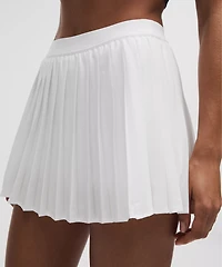 High-Rise Pleated Tennis Skirt
