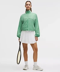 A-Line Side-Pleat Tennis Skirt