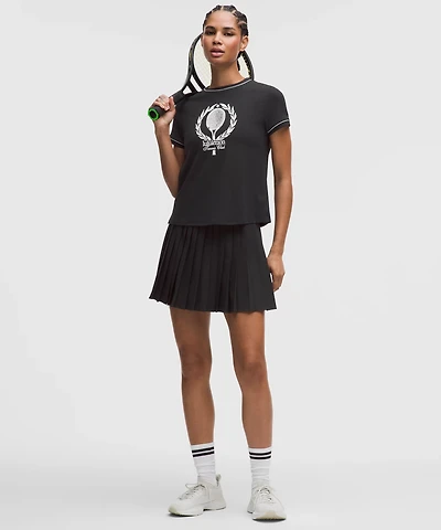 High-Rise Pleated Tennis Skirt | Women's Skirts
