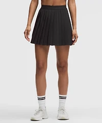 High-Rise Pleated Tennis Skirt | Women's Skirts