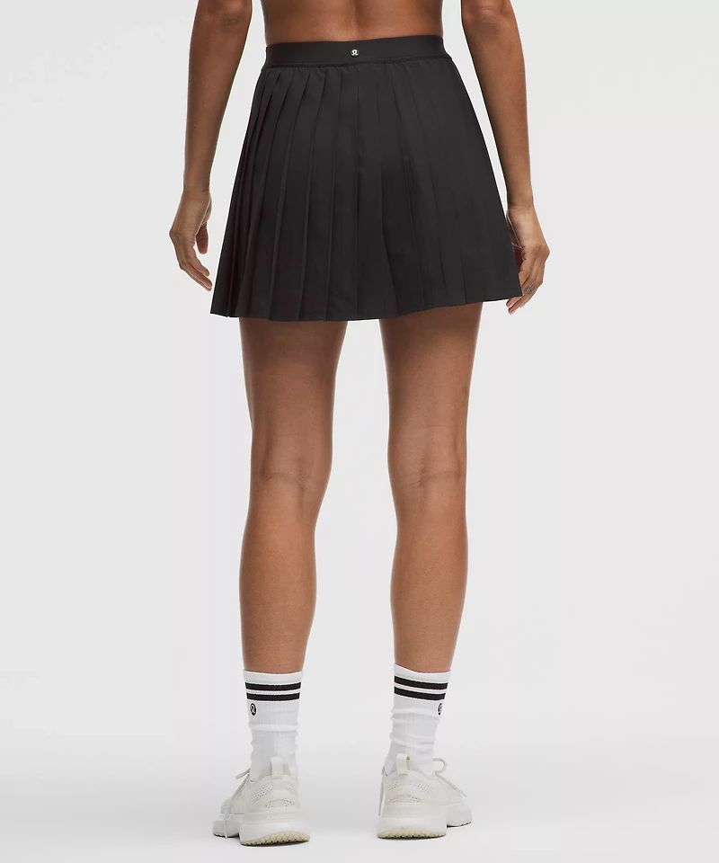 High-Rise Pleated Tennis Skirt | Women's Skirts