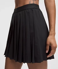 High-Rise Pleated Tennis Skirt | Women's Skirts