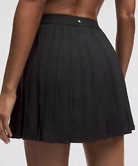 High-Rise Pleated Tennis Skirt | Women's Skirts