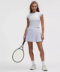 High-Rise Pleated Tennis Skirt *Long | Women's Skirts